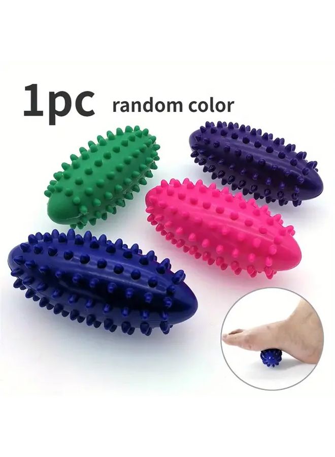 Ergonomic Spiky Hedgehog Massage Ball 2pcs For Foot Plantar Fascia Pain Relief - Image 2