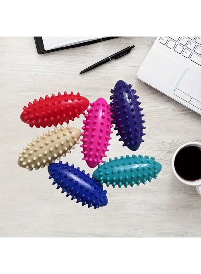 Ergonomic Spiky Hedgehog Massage Ball 2pcs For Foot Plantar Fascia Pain Relief - Image 4