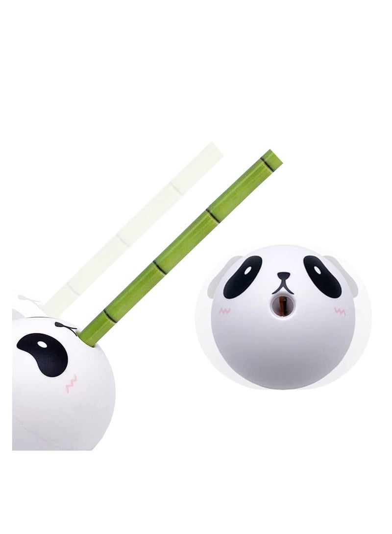 SYOSI Panda Manual Pencil Sharpener, Long Usage for School Classrooms - Image 1