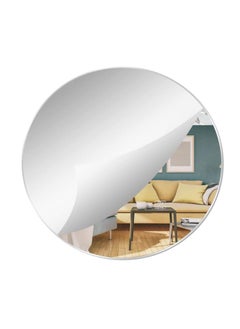 NEILL NEILL High Gloss Acrylic Silver Mirror Round 2mm Pack of 2pcs Size 2mm 6x6 inches 