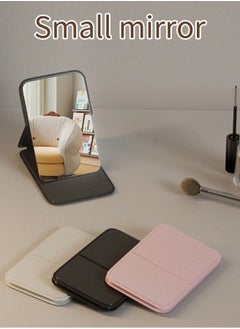 KHAJUL Pocket Mirror, Portable Folding Compact Makeup Mirror for Quick Touch-ups on the Go (Pink)  - Image 5