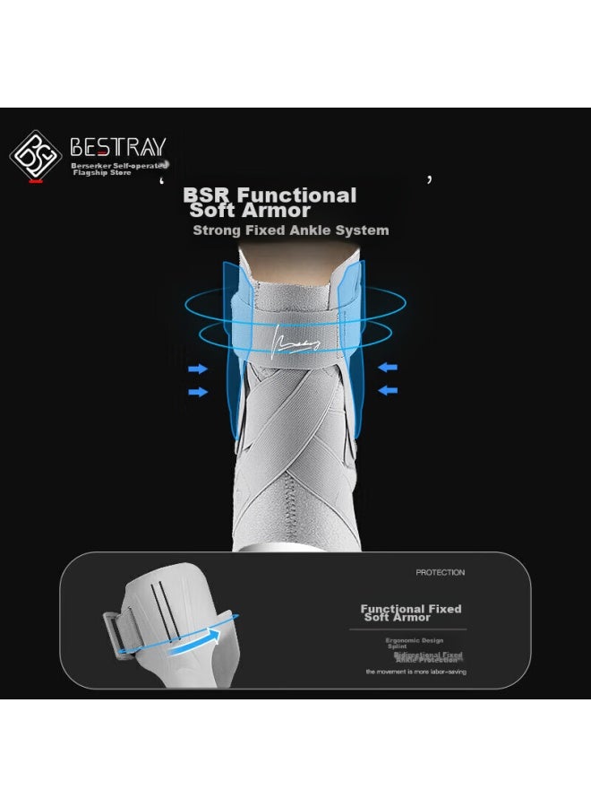 Bestray Baisirei Ankle Brace, Post-injury Ankle Support, Ankle Joint Brace, Sprain Prevention, Sports Support, Rehabilitation Foot Guard, Ankle Protector - Image 2