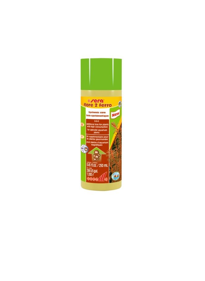 Sera Flore 2 Ferro Aquarium Plant Growth For Fish Tank 50Ml