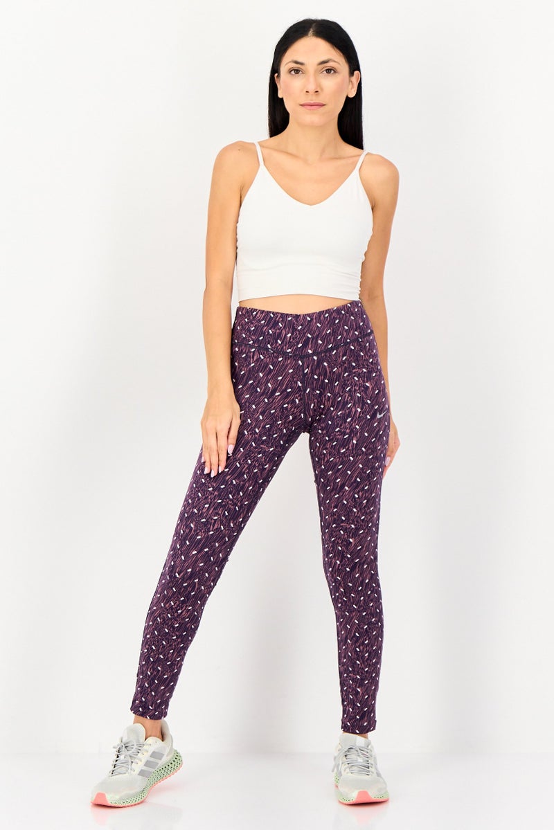 Nike Women Sportswear Fit Brand Logo Training Tight, Multicolor - Image 4