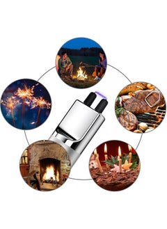 LENND Candle Lighter, Electric Arc Lighter with Safe Protector Button, USB Rechargeable Lighter  - Image 2
