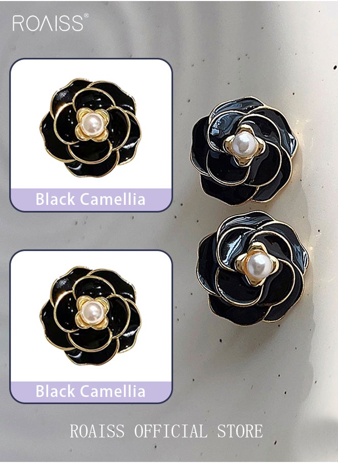 roaiss - Women Earrings Stylish Design Simple and Versatile Highlight Personal Temperament and Charm Small Earrings - Image 1