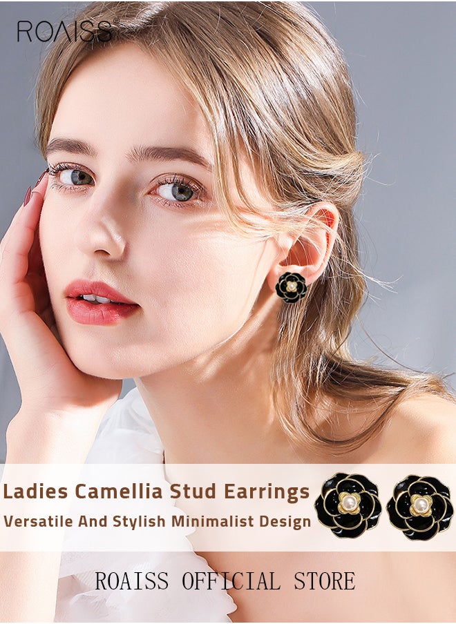 roaiss - Women Earrings Stylish Design Simple and Versatile Highlight Personal Temperament and Charm Small Earrings - Image 1