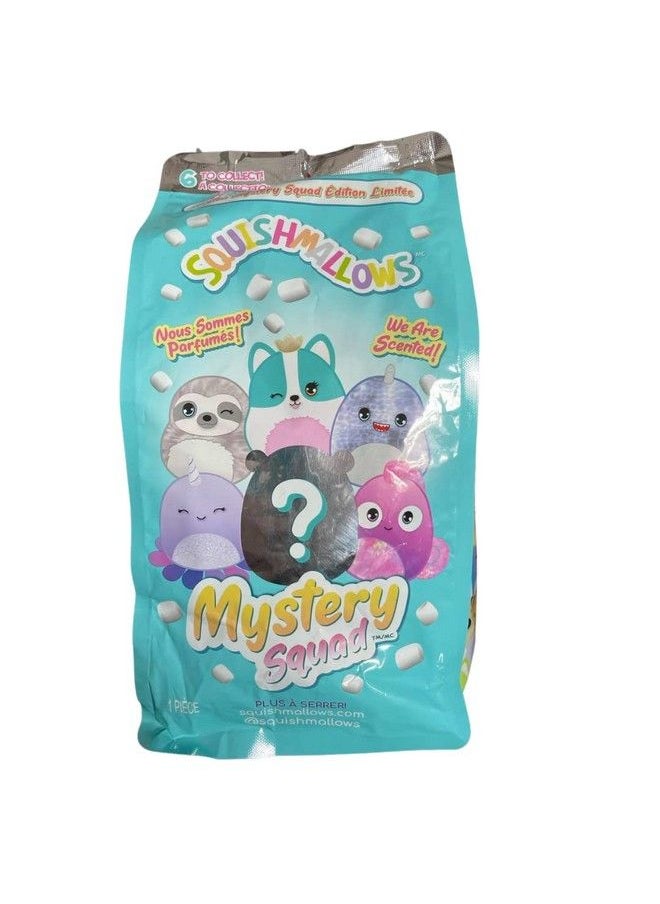 SQUISHMALLOW Kellytoy 2021 Limited Edition Scented Axolotl Mystery Squad Bag 8” Plush  - Image 2