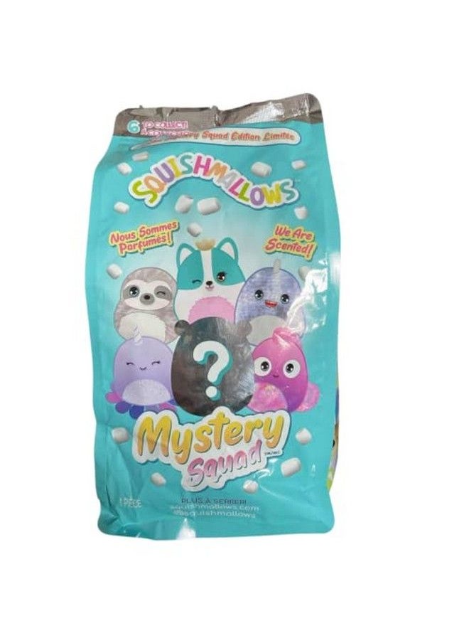 SQUISHMALLOW Kellytoy 2021 Limited Edition Scented Axolotl Mystery Squad Bag 8” Plush  - Image 1