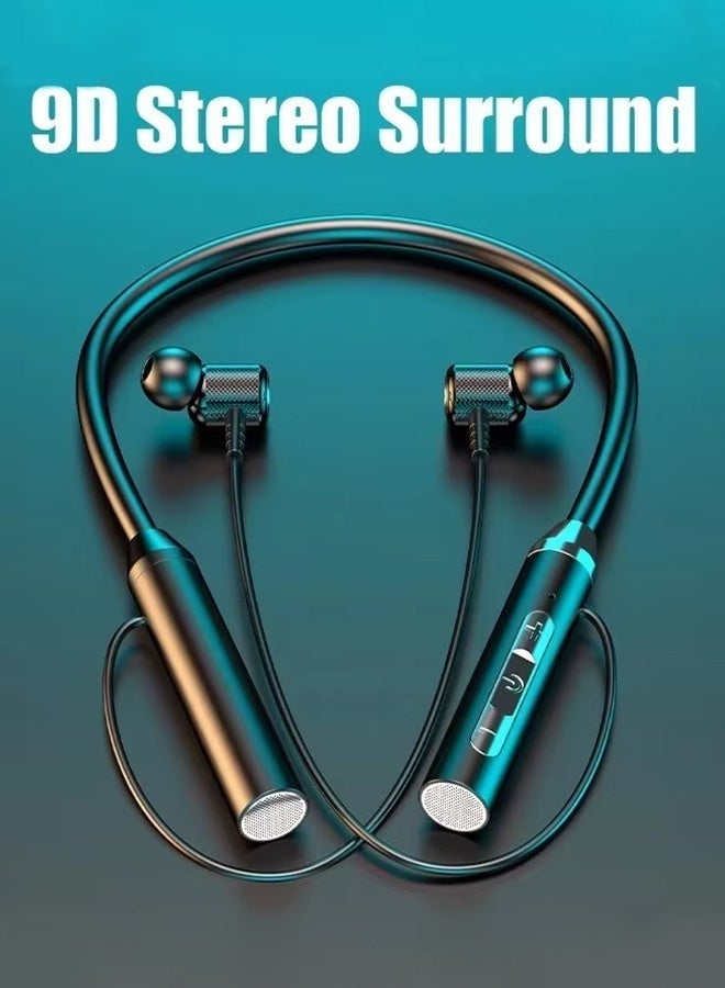 Bluetooth Earphones Wireless Headphones Magnetic Sport Neckband Neck-hanging TWS Earbuds Wireless Blutooth Headset - Image 1