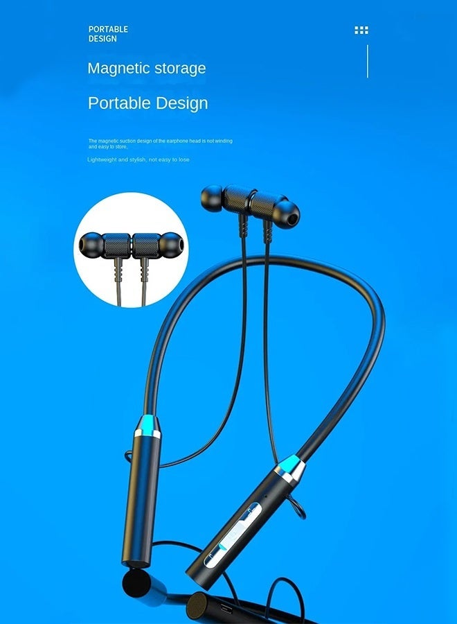 Bluetooth Earphones Wireless Headphones Magnetic Sport Neckband Neck-hanging TWS Earbuds Wireless Blutooth Headset - Image 3