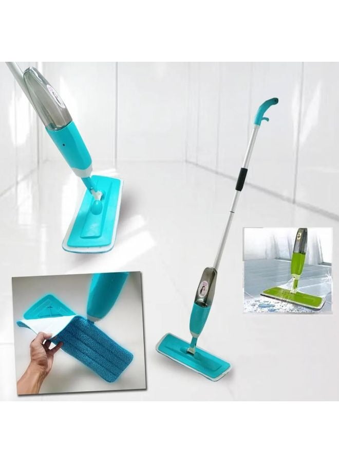 Multifunctional Hygienic Spray Mop Microfiber Floor Cleaning with Built-in Water Spray Mechanism Removable Washable Cleaning Pad - Image 2