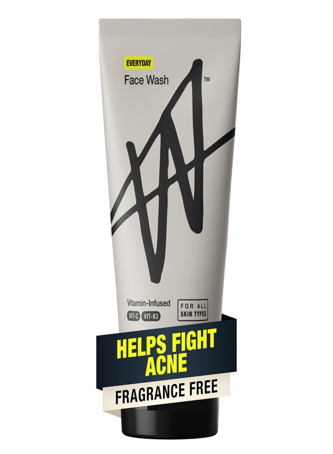W By Jake Paul Everyday Mens Face Wash, Exfoliating, Face Cleanser for Men, For All Skin Care Needs, Unscented, 5 fl oz - Image 1