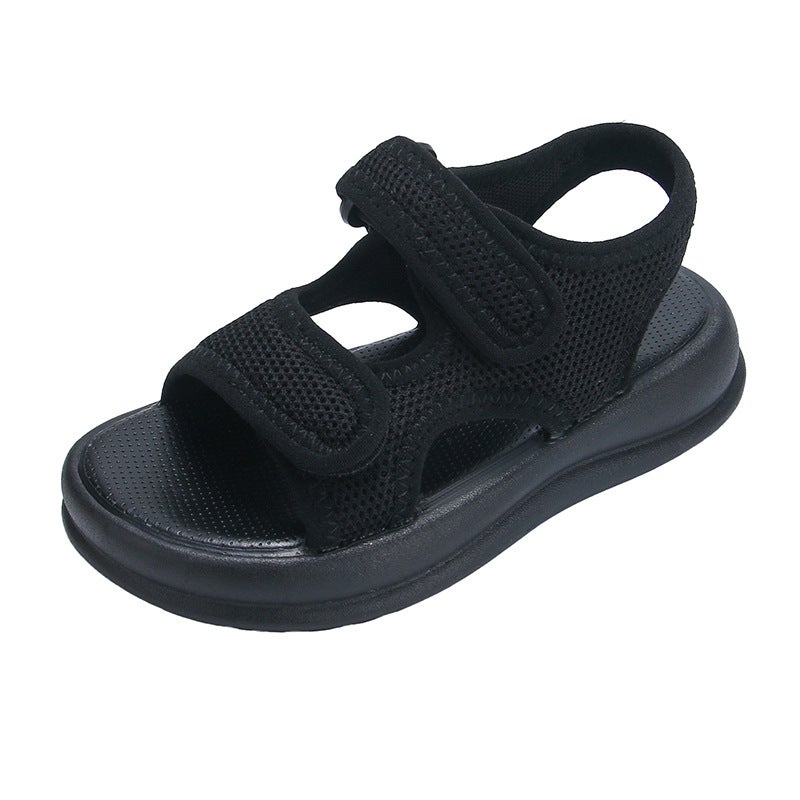 Lightweight Fashionable Beach Shoes Children'S Shoes Summer Korean Style Breathable Baby Shoes Boys And Girls Sandals Velcro Anti-Slip - Image 1