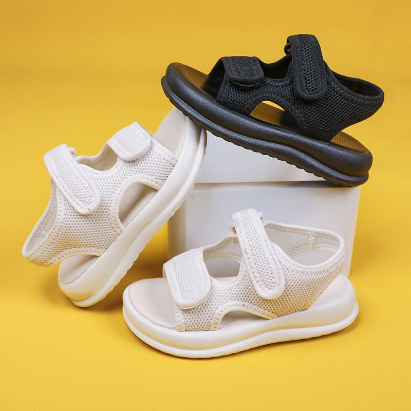 Lightweight Fashionable Beach Shoes Children'S Shoes Summer Korean Style Breathable Baby Shoes Boys And Girls Sandals Velcro Anti-Slip - Image 5