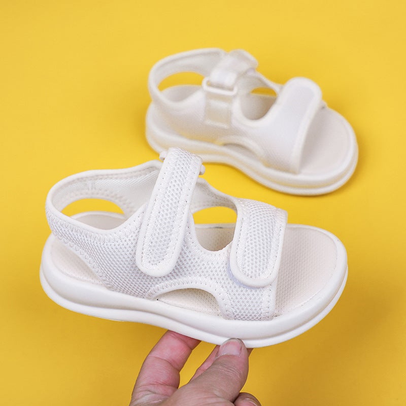 Lightweight Fashionable Beach Shoes Children'S Shoes Summer Korean Style Breathable Baby Shoes Boys And Girls Sandals Velcro Anti-Slip - Image 3