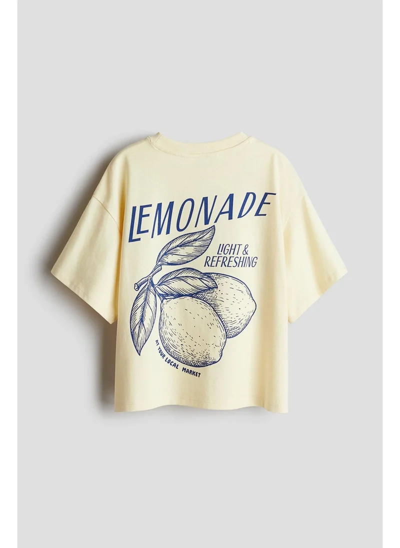 H&M Oversized cotton T-shirt