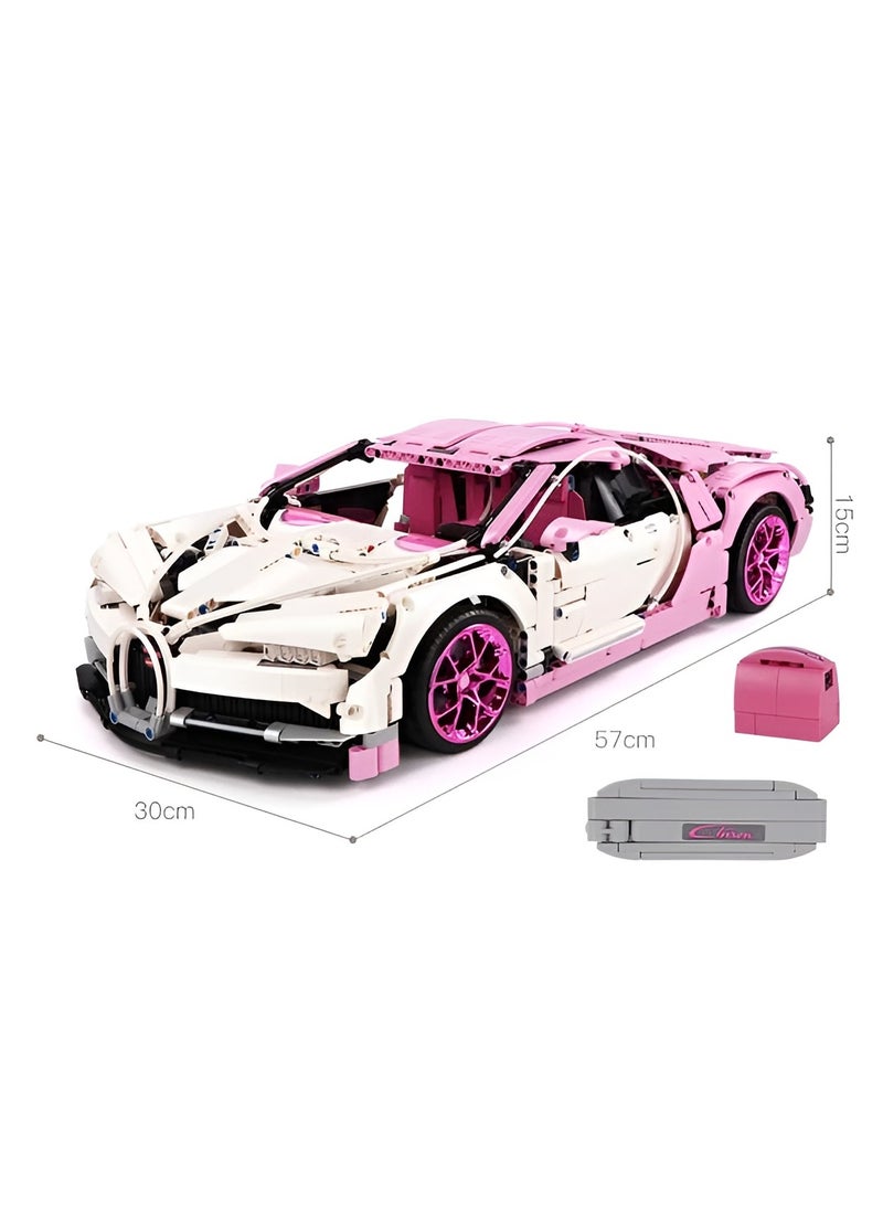Building Blocks Toy Car Set LED Light Kit for Technic Bugatti Chiron Model