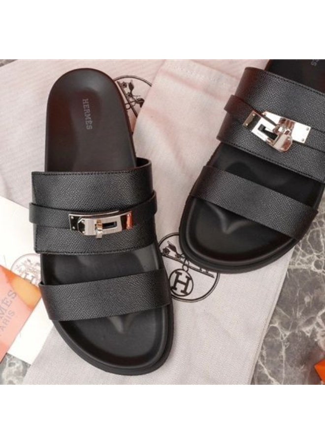 Hermes H24 Jackson Slide Mens Sandal - Image 3