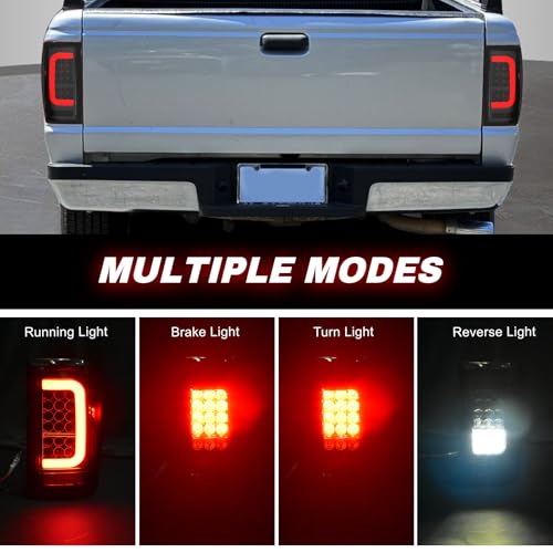 SINYATO INDUST SINYATO Smoked LED Tail Lights Fits 20012011 Ford Ranger And Cab Models DOTCompliant HighVisibility LED DesignDirect Halogen ReplacementNot For STX trim or nonRanger vehicles - Image 3