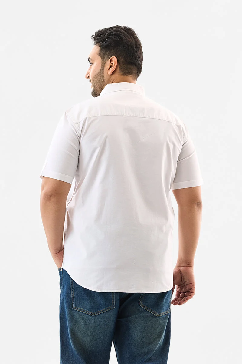 SNITCH قميص مقاس كبير بقصة عادية مطاطي