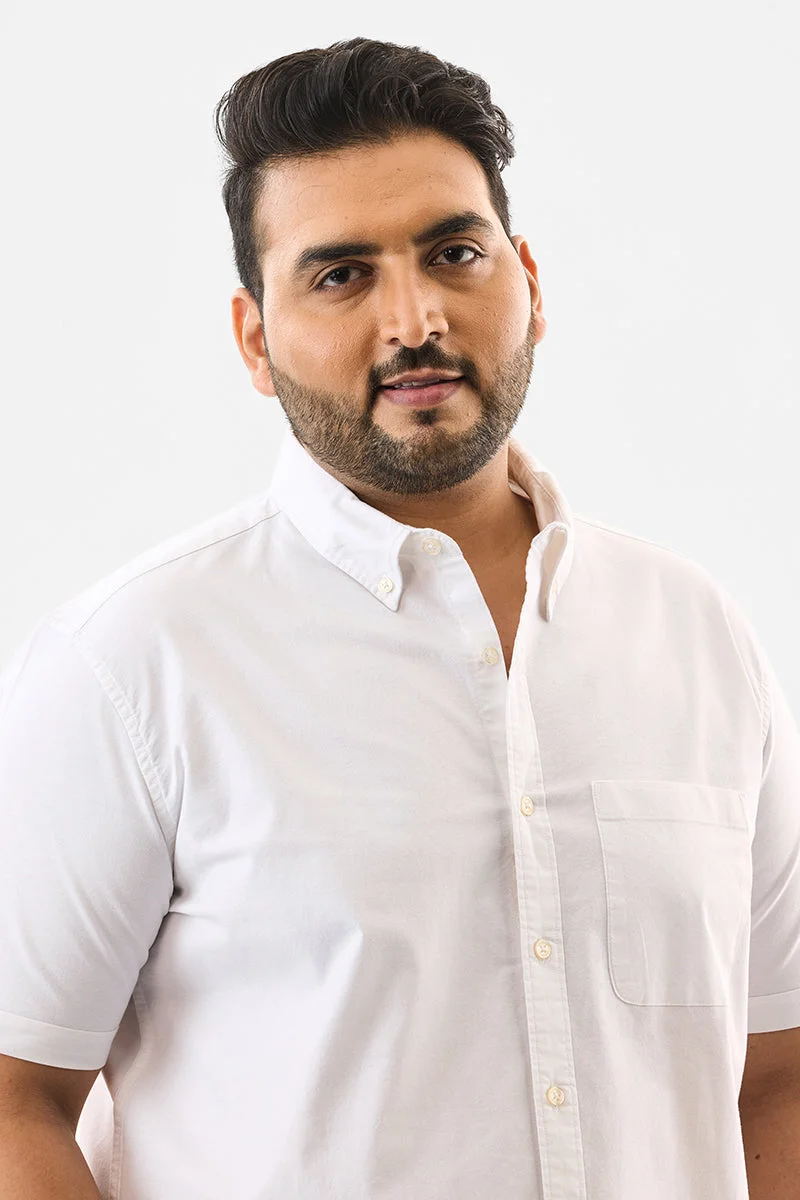 SNITCH قميص مقاس كبير بقصة عادية مطاطي