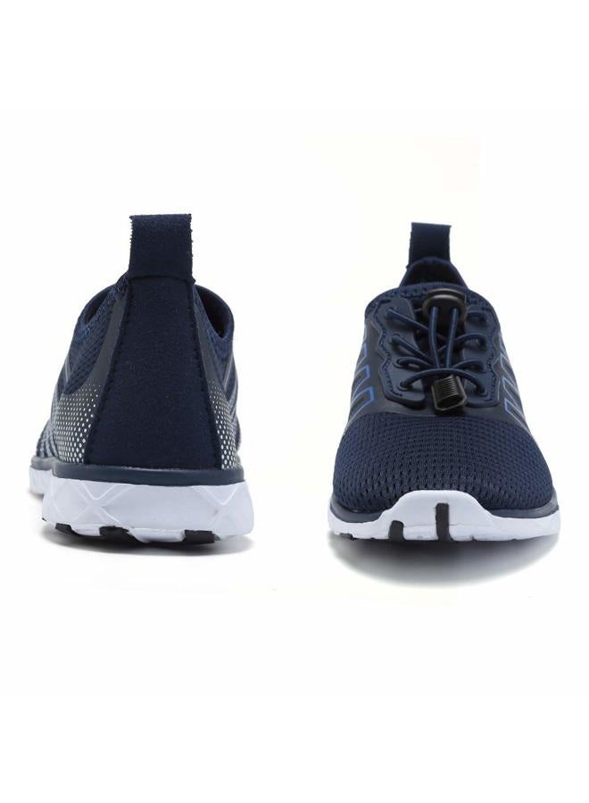 CIOR Boys & Girls Water Shoes Quick Drying Sports Aqua Athletic Sneakers Lightweight Sport Shoes(Toddler/Little Kid/Big Kid) U1ELJSX005-Navy-36 - Image 2