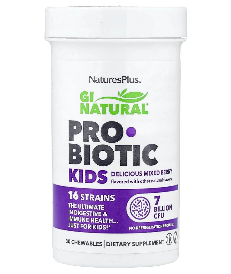 GI Natural® Probiotic Kids Mixed Berry 30 Chewables