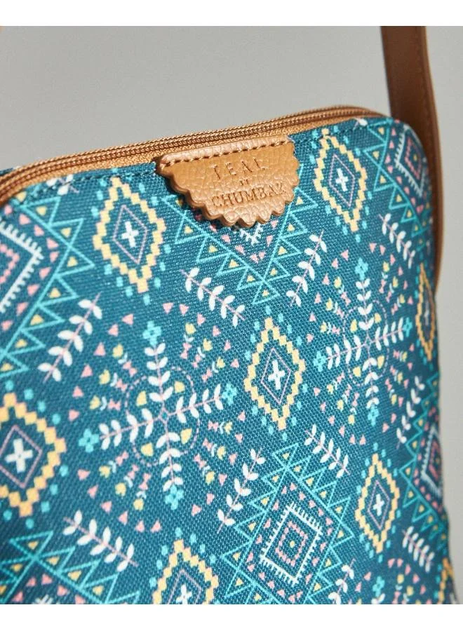 Chumbak  Teal by Chumbak Mexico Aztec Sling Bag for Women | Best Price UAE