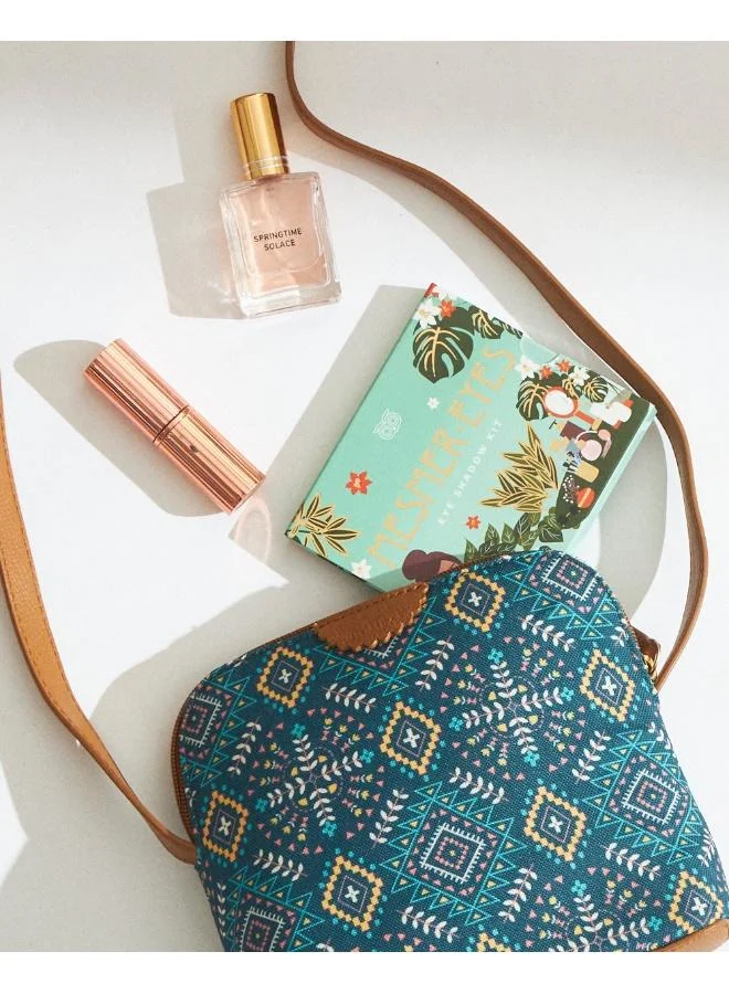 Chumbak  Teal by Chumbak Mexico Aztec Sling Bag for Women | Best Price UAE