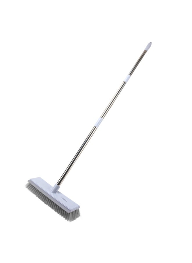 VUSIGN Multi-Use Floor Brush – Stiff Bristle Scrubbing Brush for Tiles, Decks, and Bathrooms  - Image 1