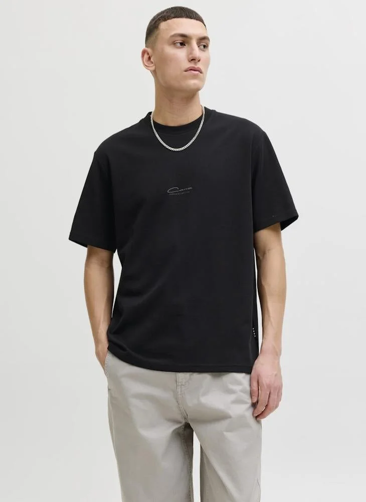 Printed Crew Neck T-Shirt