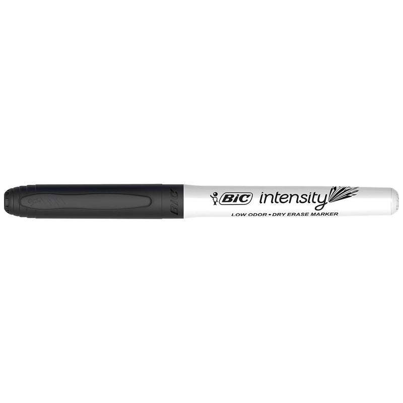 BIC Intensity Dry Erase Markers, Fine Tip, Black, 12/Pack (GDE11BLK) - Image 4