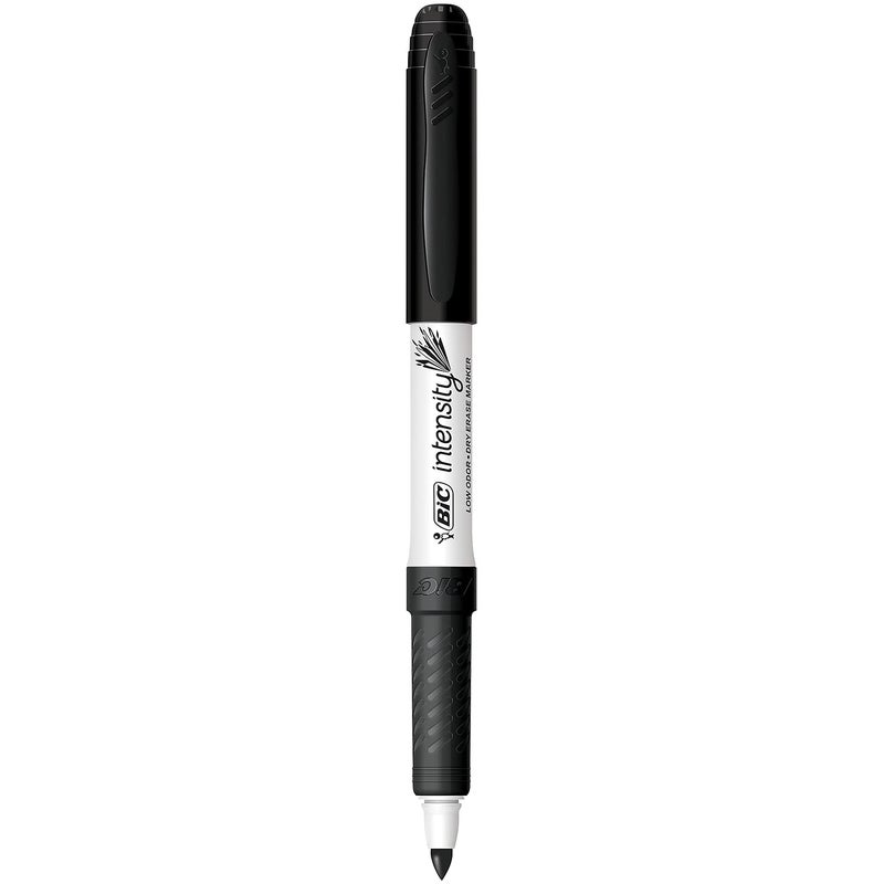 BIC Intensity Dry Erase Markers, Fine Tip, Black, 12/Pack (GDE11BLK) - Image 5