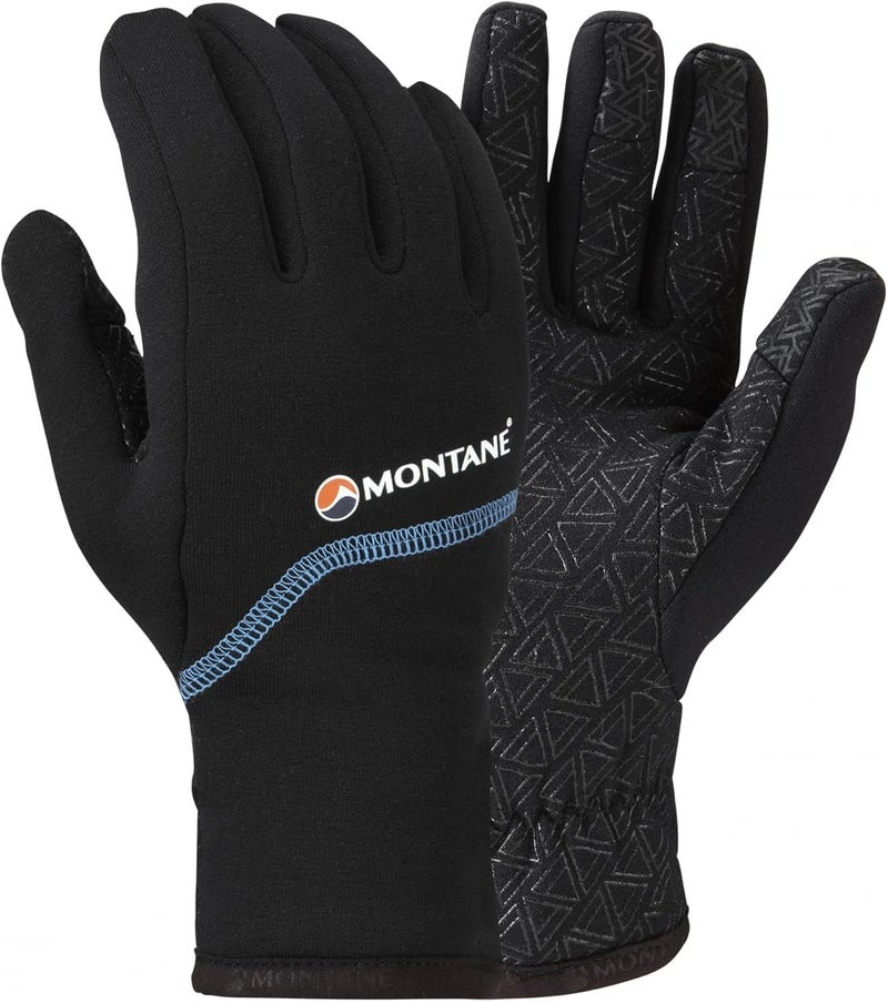 Montane Powerstretch Pro Grippy Gloves for Men - Black, Large - Image 1