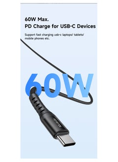 Mcdodo MCDODO USB-C to USB-C 60W PD Fast Charging Cable with High-Density Nylon and Aluminum Alloy, Break and Bending Resistant, Compatible with iPhone 15, iPad S24 Series, MacBook, Oppo, and Huawei  - Image 5