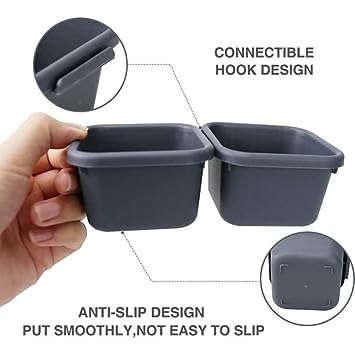 Shreeshann CHOICE Interlocking Drawer Organizer Bins Durable Plastic Various Sizes for Custom Layout Design Great for Desk Drawer Tool Box 22Piece Set - Image 5