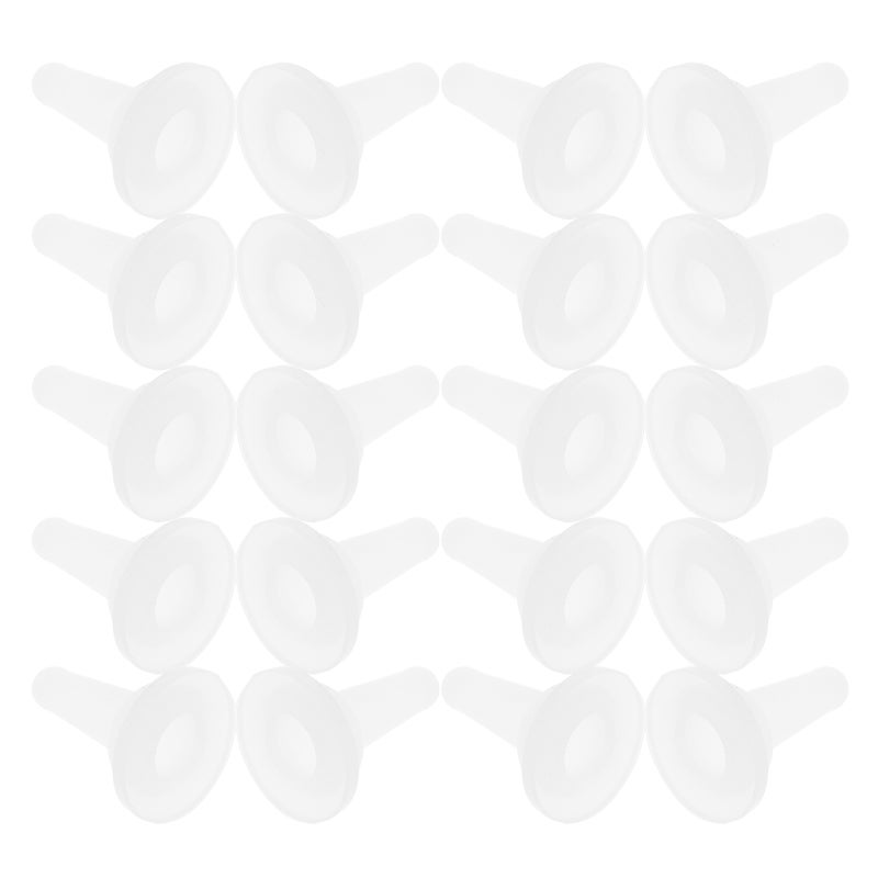 50pcs Small Pet Nursing Bottle Soft Silicone Transparent Pacifiers For Puppies Kittens And Small Animals Safe Feeding - Image 5