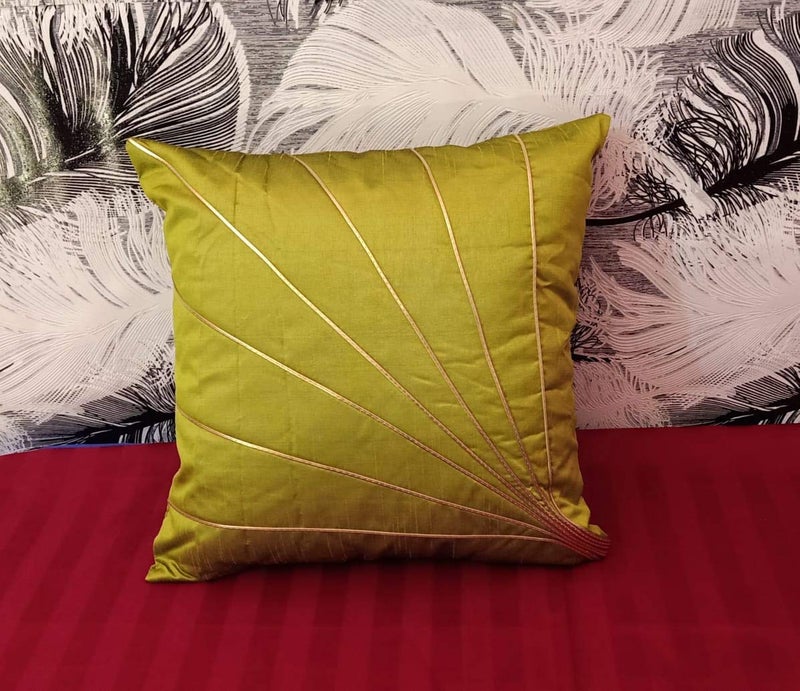 Embroco Cushion Cover Set Cushion Covers Set of 5 Size 16x16 Inches Decorative Hand Made - Image 5