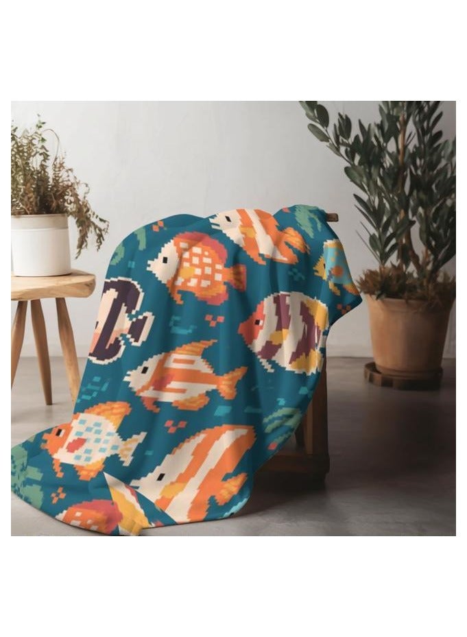 عام بطانية رقيقة من الفانيلا (دافئة ومريحة، ومناسبة للنوم واستخدام الألعاب وإزالة الغبار ومقاومة للرمل) 150 سم * 200 سم - 50 - Image 5