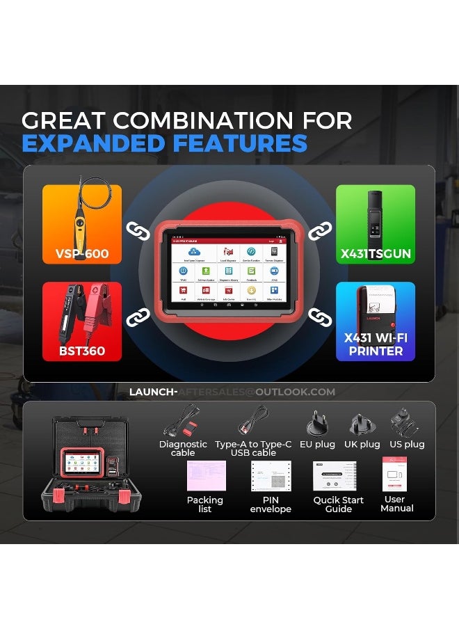 LAUNCH X431 PROS V+ 5.0 Elite Bidirectional Scan Tool
