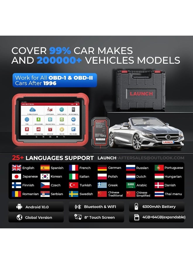 LAUNCH X431 PROS V+ 5.0 Elite Bidirectional Scan Tool