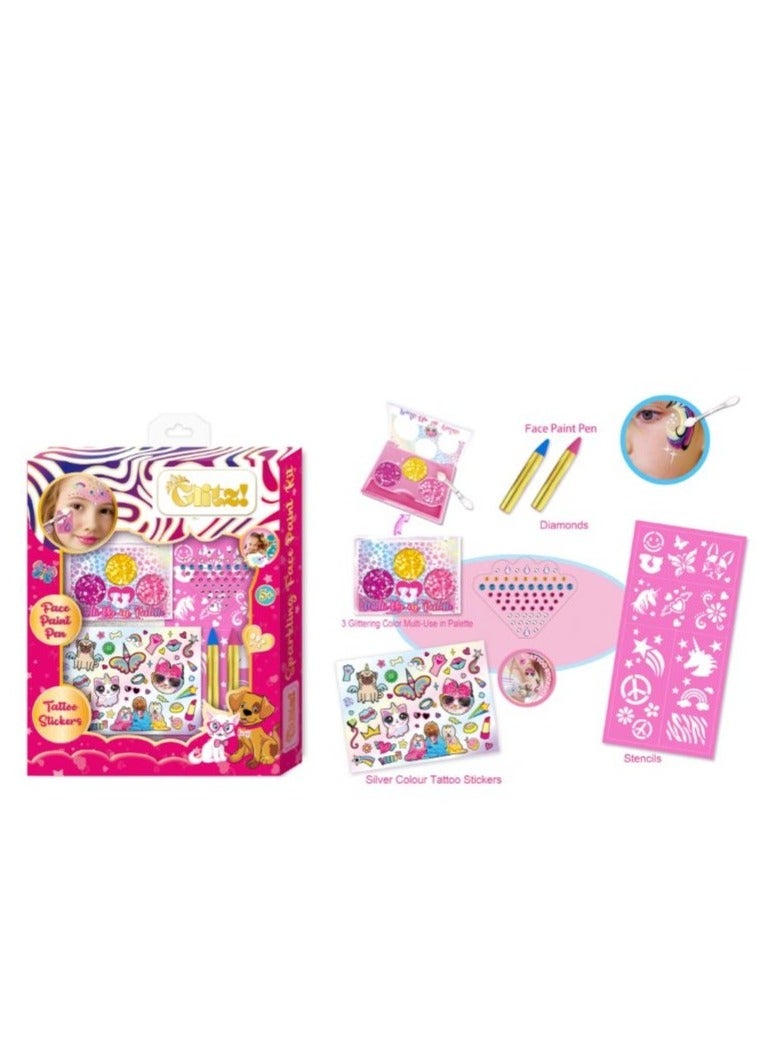 glitz Sparkling Tattoo Art & Face Paint
