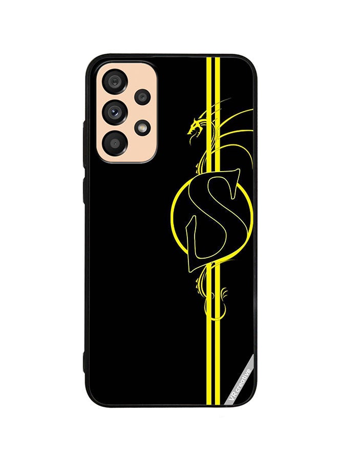 VR CREATIVE Protective Case Cover For Samsung Galaxy A53 5G Letter S Design Multicolour - Image 1