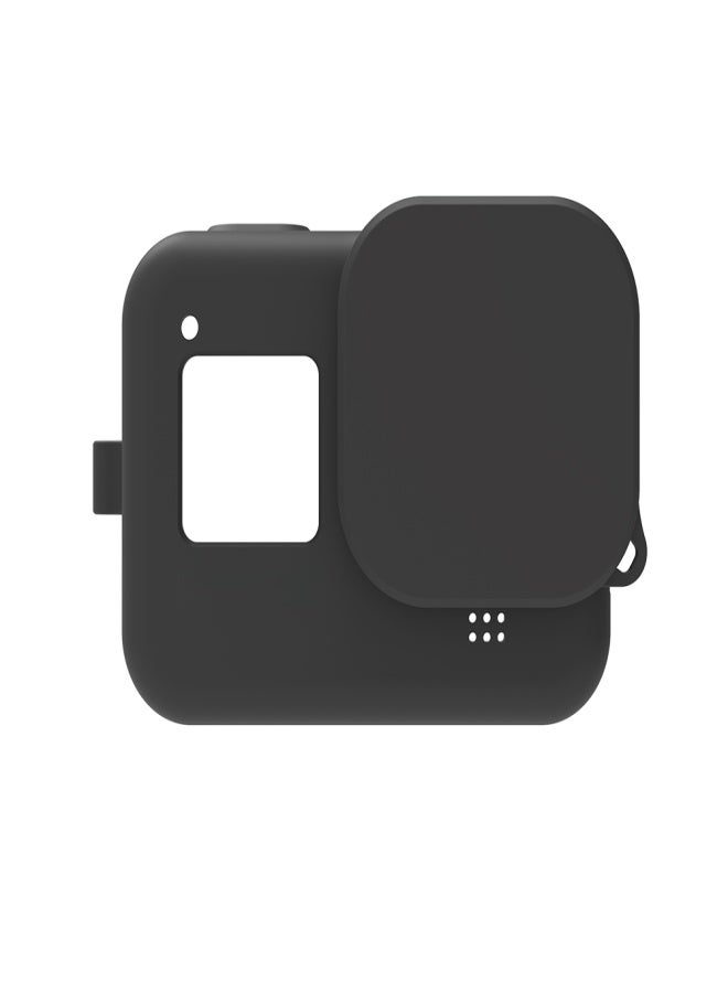 telesin Telesin Protective Rubber Case Silicone Sleeve Housing Cover With Lens Cover Lan 2.1 IN Z8180BCA565DDCA9AB93DZ