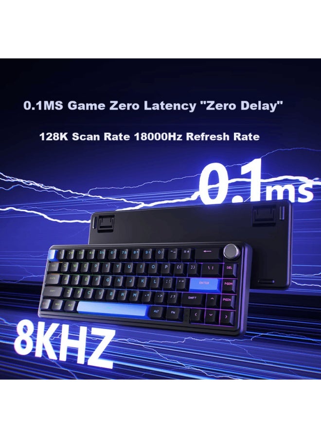 Ausdom Zeus68 Magnetic Switch Keyboard Rt E-sports Gaming Custom Mechanical Keyboard With Page Driver, K, Valorant Xuanjing Ace68 Key - Zeus 68 Kaihua Star Magnetic Switch - Image 4
