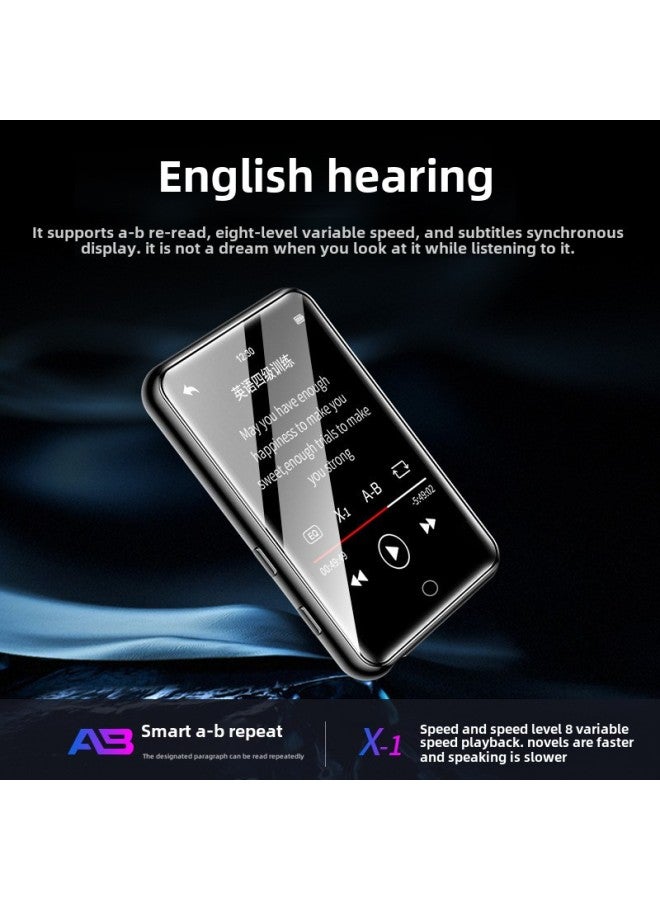 Lan Hui 3 Walkman Student Player 4 Senior High School English Listening To Songs Special Fiction Artifact Bluetooth 5-Body Color:3.0inch Touch Screen Bluetooth Version - Elegant Gray [cnc Process/free Headphones/storage Bag/otg-Memory Capacity:64gb-official Standard Configuration  - Image 4