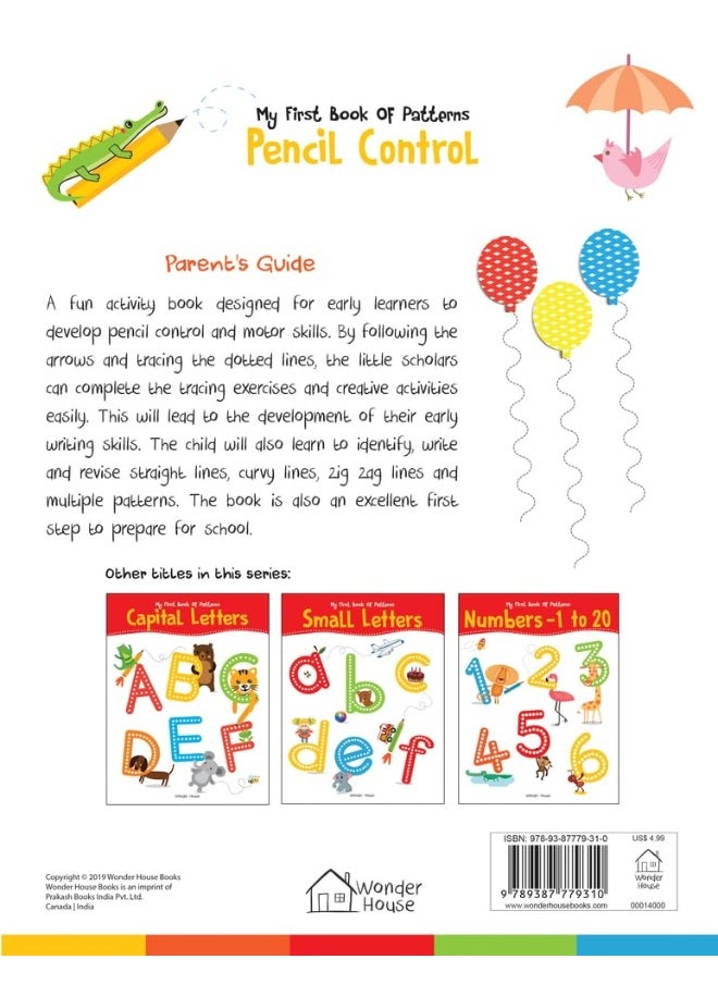 null - My First Book of Patterns: Pencil Control - Image 1