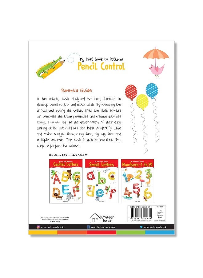 null - My First Book of Patterns: Pencil Control - Image 1
