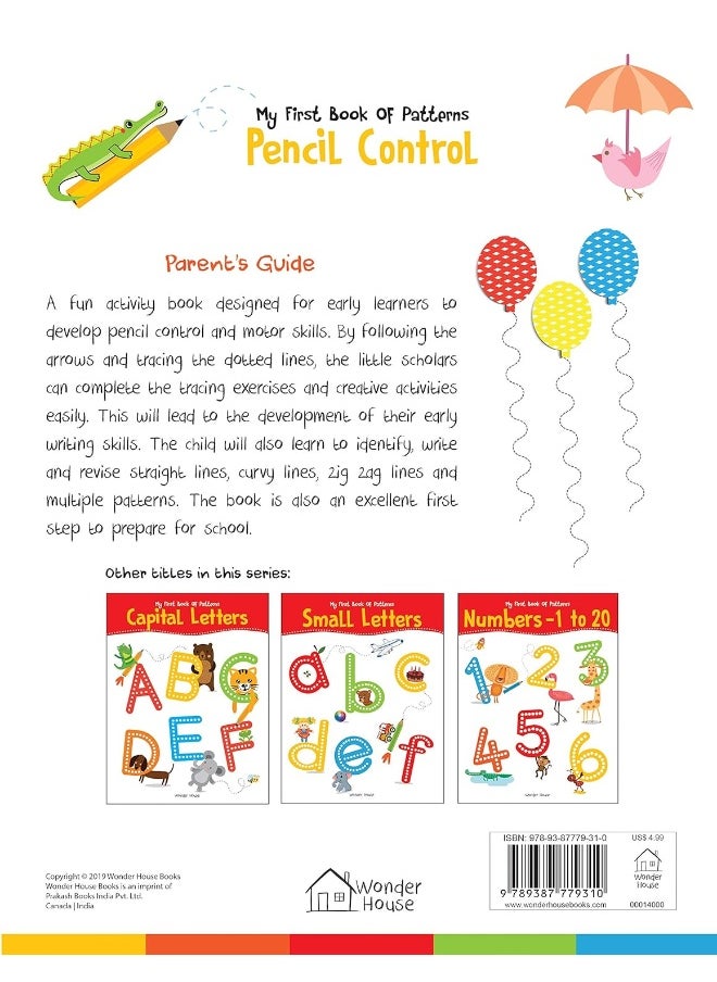 null - My First Book of Patterns: Pencil Control - Image 1